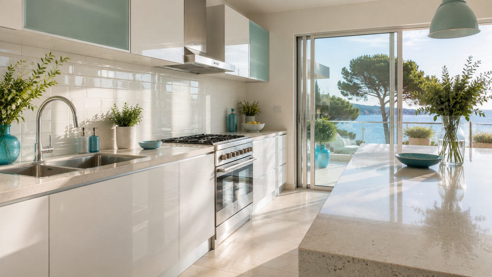 Cuisine après un grand ménage